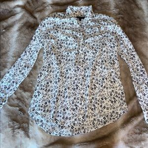 Long sleeve banana republic top